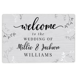 
                            Personalised Welcome Metal Sign
