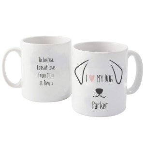 
                            Personalised Dog Features Mug