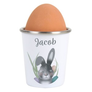 Personalised Easter Bunny Egg Cup