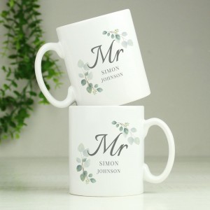 Personalised Botanical Mr Mug