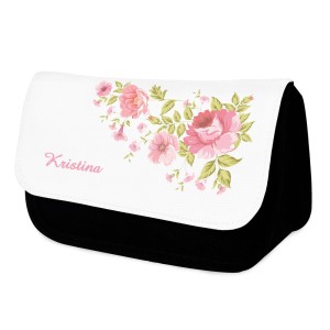 
                            Personalised Pretty Rose Make Up Bag