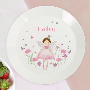 Personalised Fairy Princess Plate