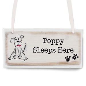 Personalised Dog Wooden Sign