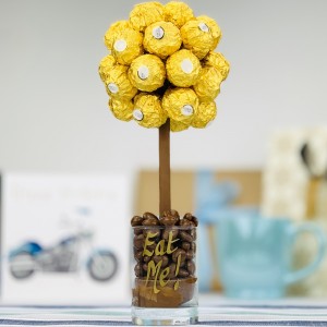 
                            Personalised Ferrero Rocher Tree - 25cm