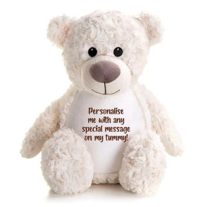 
                            Personalised Record-A-Voice Teddy Bear - Cream