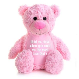 
                                Personalised Record-A-Voice Teddy Bear - Pink