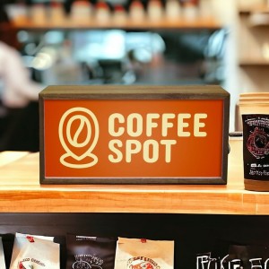 
                            Personalised Wall Mountable Or Self Standing Wooden Light Box Sign - Upload Logo