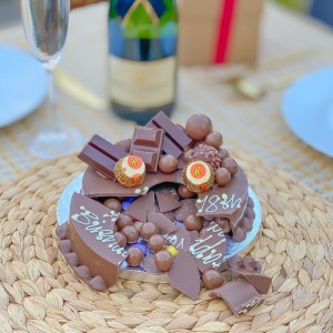 Personalised Mini Chocoholic Smash Cake