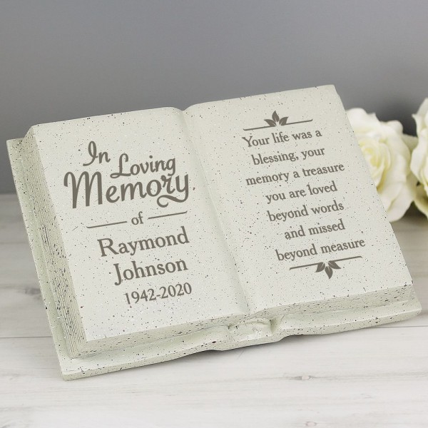 Personalised In Loving Memory Memorial Book Sympathy Occasions