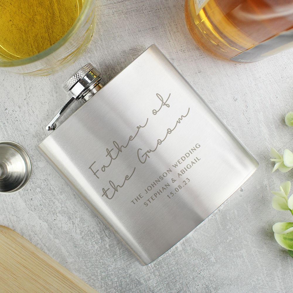 Personalised Any Message Hip Flask Personalised Any Message Hip Flask