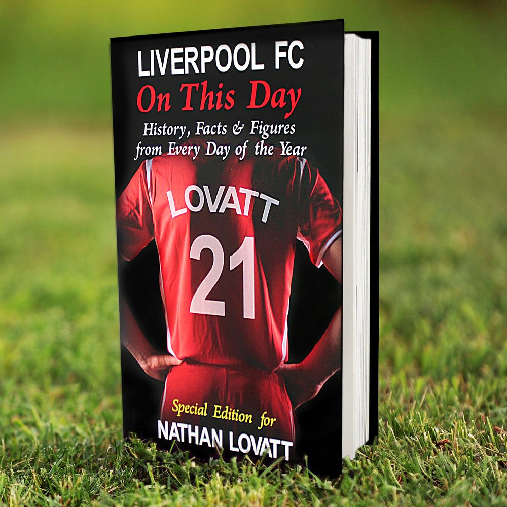 Personalised Liverpool On This Day Book Personalised Liverpool On This Day Book