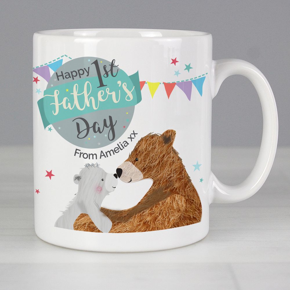 Personalised 1st Father’s Day Daddy Bear Mug Personalised 1st Father’s Day Daddy Bear Mug