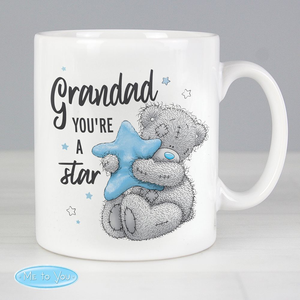 Personalised Me To You Grandad You're A Star Mug at Personalise.co.uk
