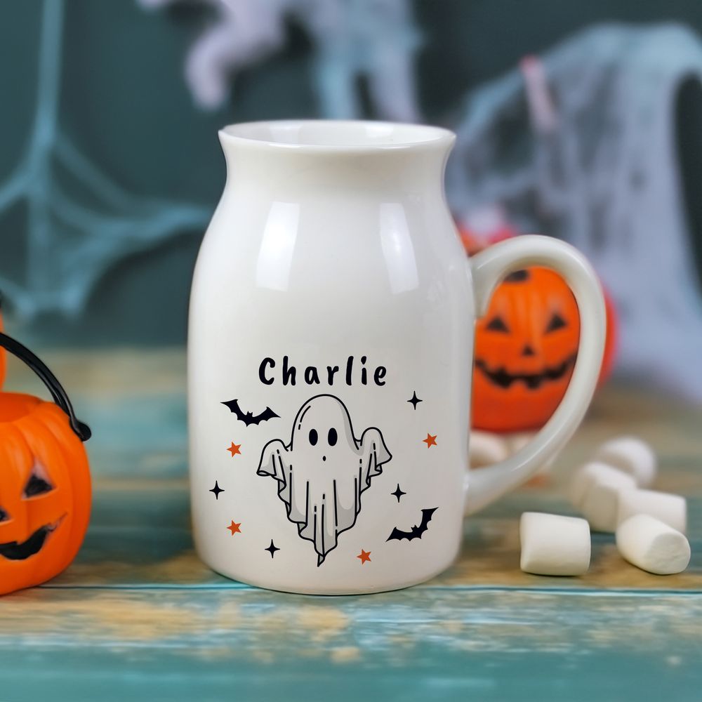 Personalised Halloween Ghost Jug Personalised Halloween Ghost Jug
